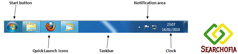 Taskbar icons