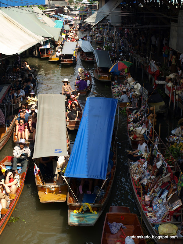 Floating Market - Damnoen Saduak