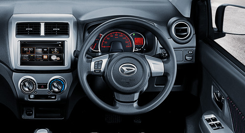 Interior Daihatsu Ayla Facelift