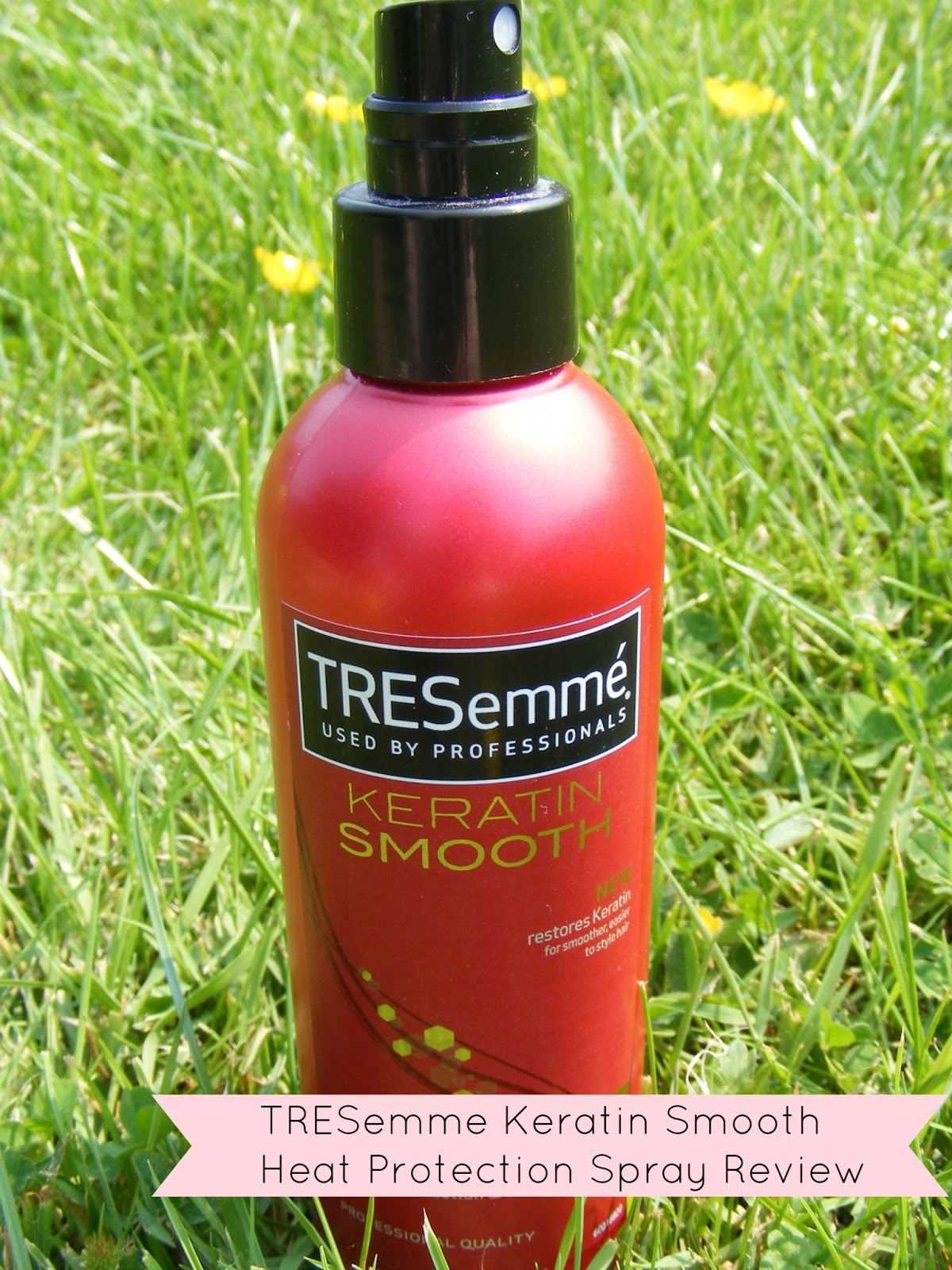 Beaumaquillagex REVIEW TRESemme Keratin Smooth Heat Protection Spray