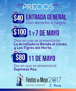 precios feria pénjamo 2017