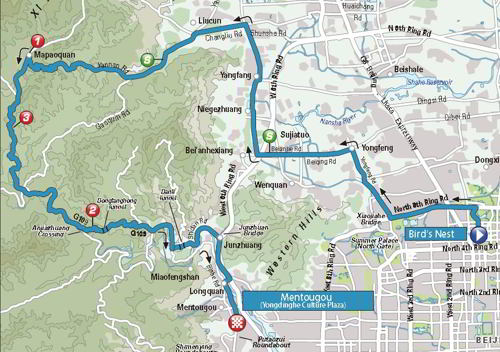 Map Tour of Beijing Stage 2