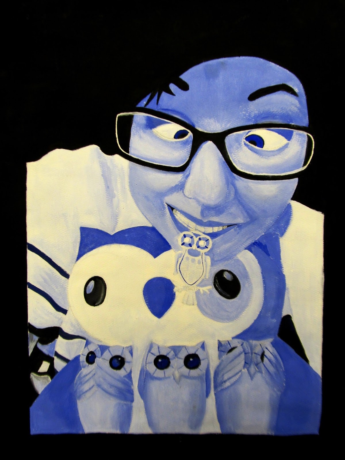 Art Teacher Creature: Monochromatic Painting