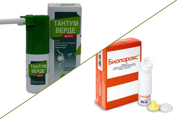 Тантум Верде и Биопарокс