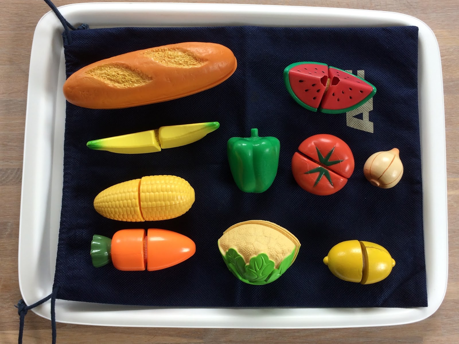 Family FECS Montessori Activity FoodThemed Mystery Bag