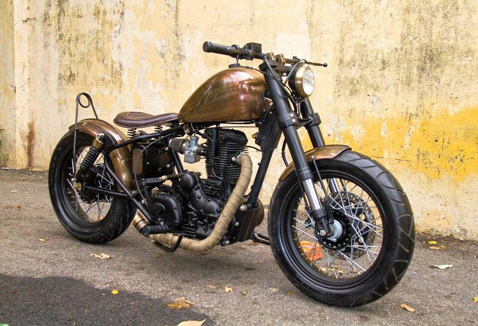 Rajputana Customs Brat Bobber For Sale Bike 500cc Royal Enfield