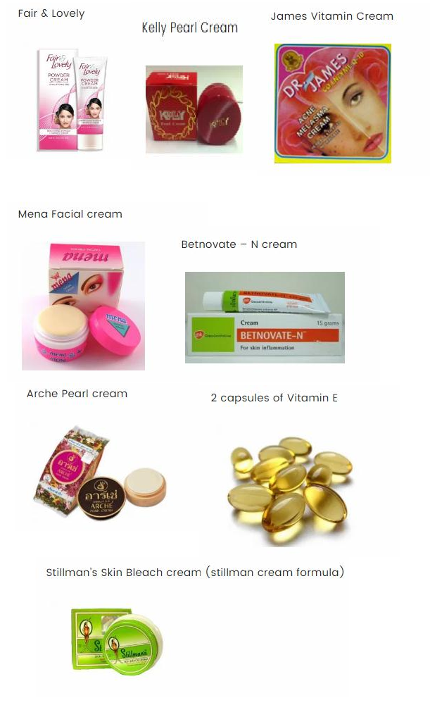 Whitening Face Cream Formula i how do