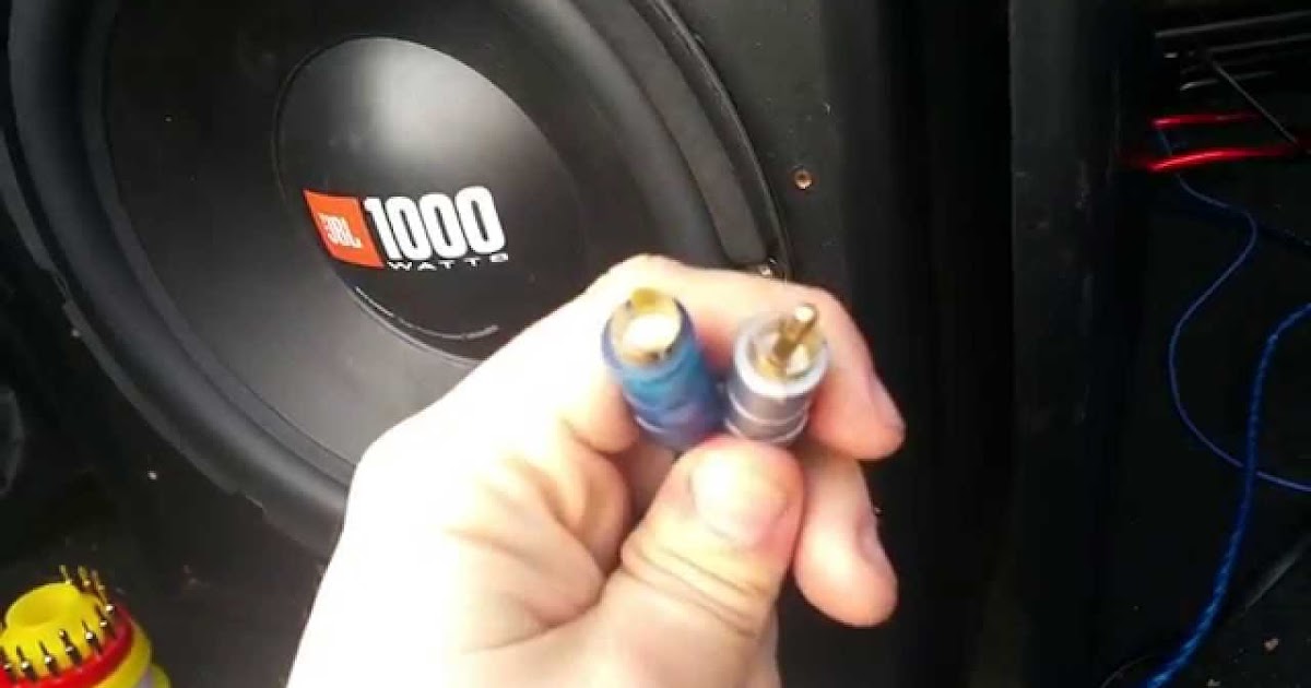 How To Repair Broken Car Amp RCA Inputs Jack How To Install Car Audio