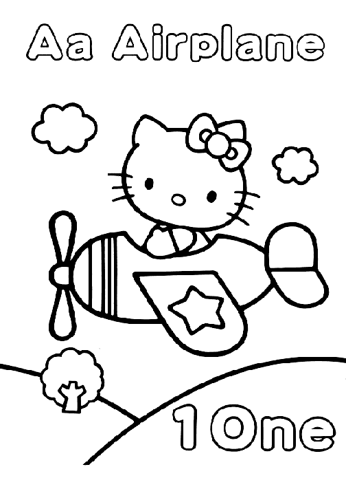 smart hello kitty coloring pages - photo #7