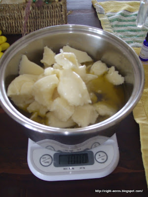 eight acres: making tallow soap