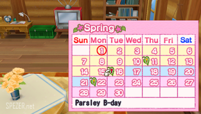 Kalender harvest goddnes Harvest Moon Hero Of Leaf Valley Kalender harvest goddnes Harvest Moon Hero Of Leaf Valley
