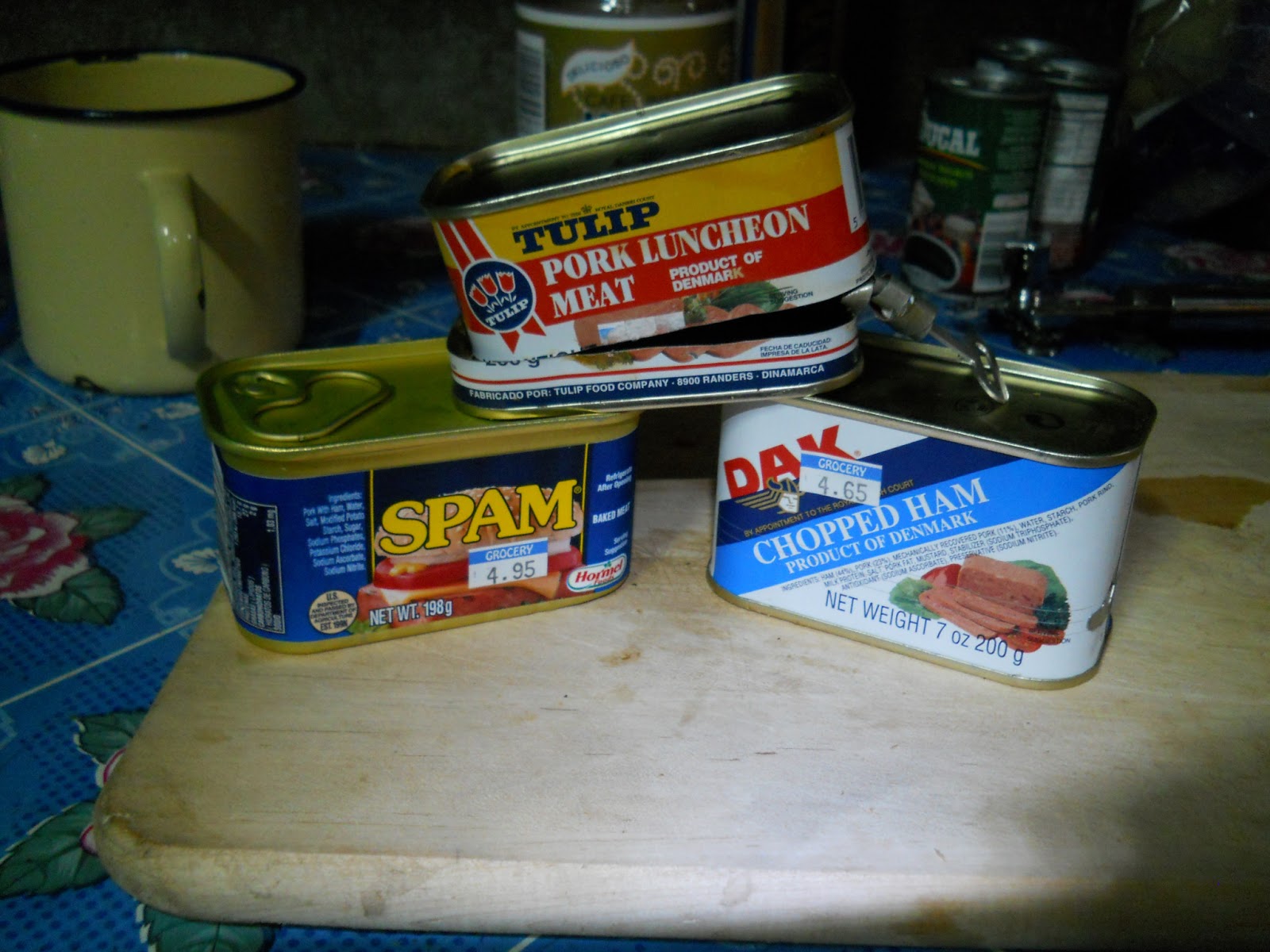 Coup de Gras Canned Meat Taste Test in Belize