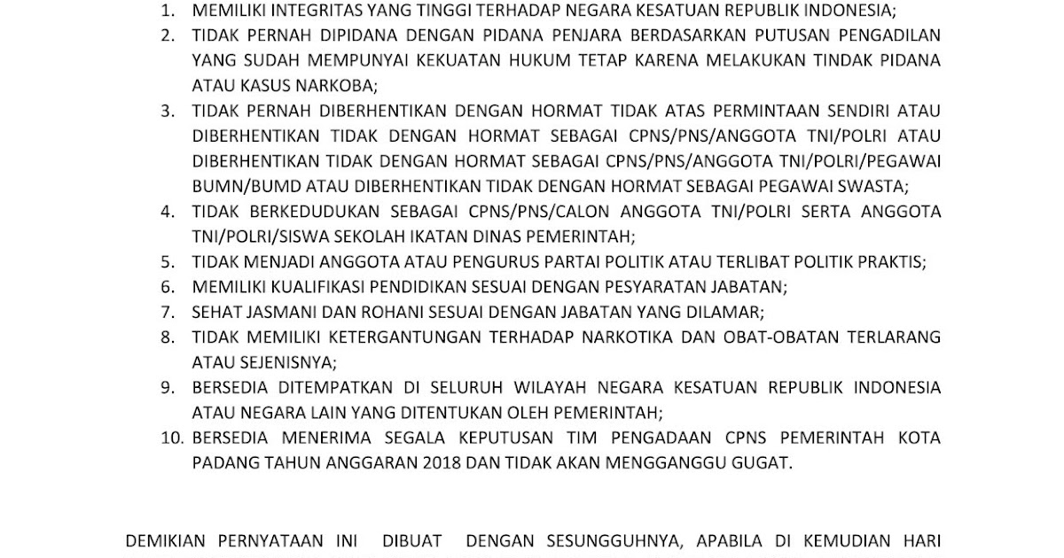 Contoh Surat Lamaran Cpns Tebing Tinggi - Berbagi Contoh Surat