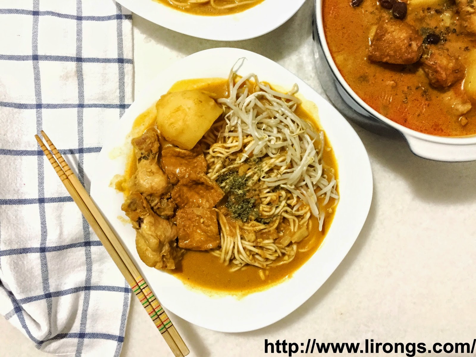Lirong A singapore food and lifestyle blog Recipe Curry Noodles