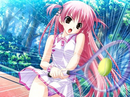 tennis skirt anime