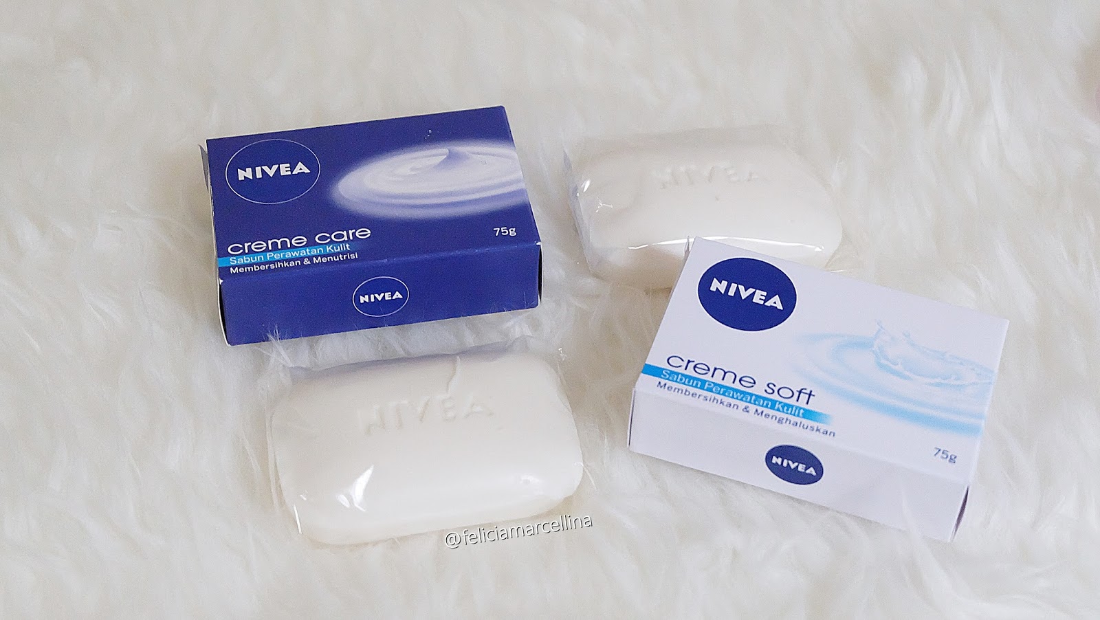 feliciamarcellina. Nivea Creme Care & Creme Soft Bar Soap
