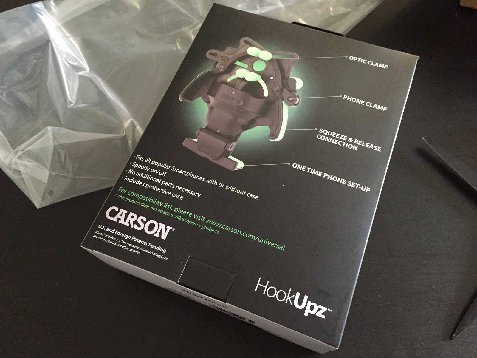 carson universal package back