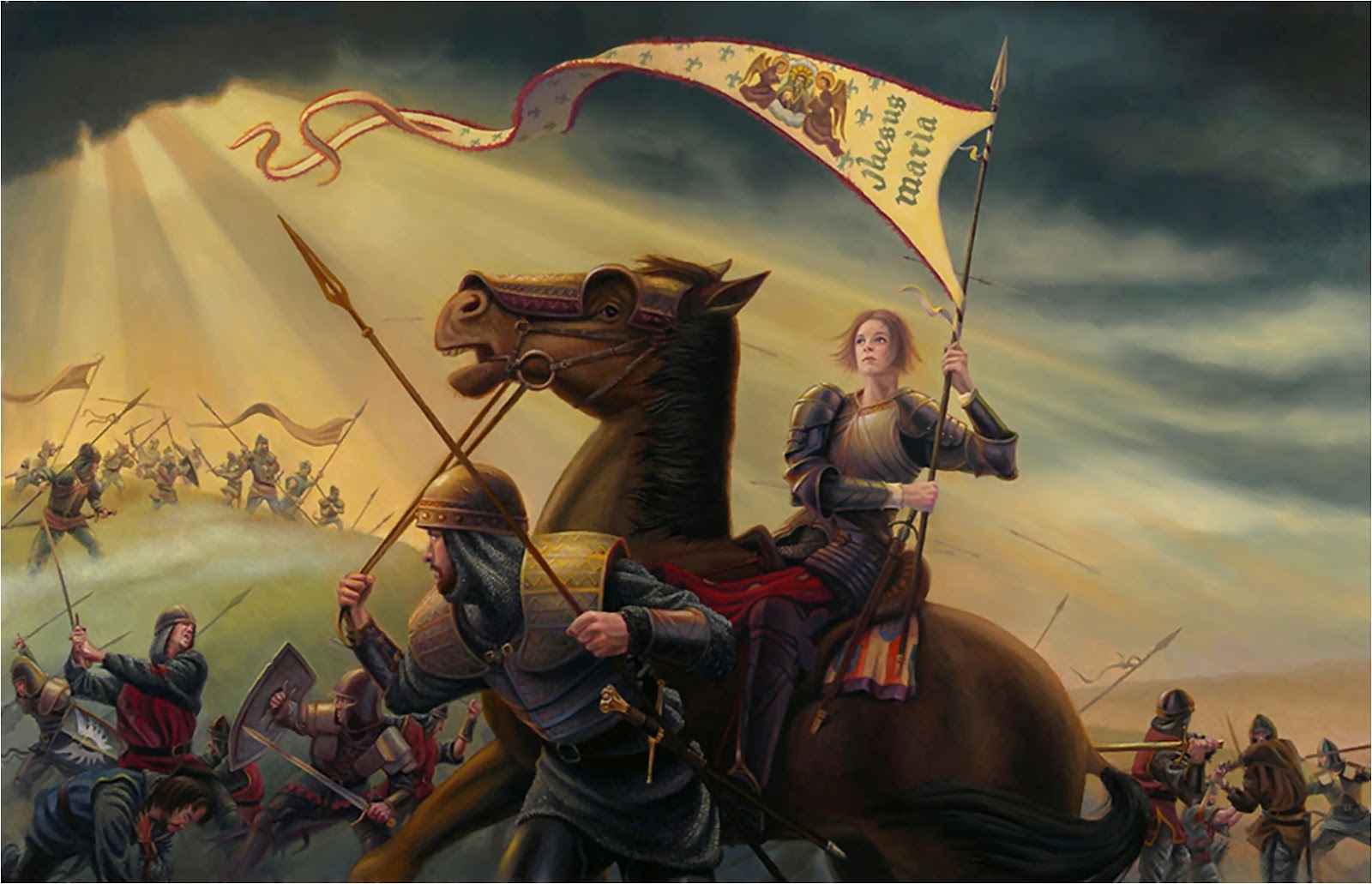 Santos, Beatos, Veneráveis e Servos de Deus: SANTA JOANA D'ARC ...