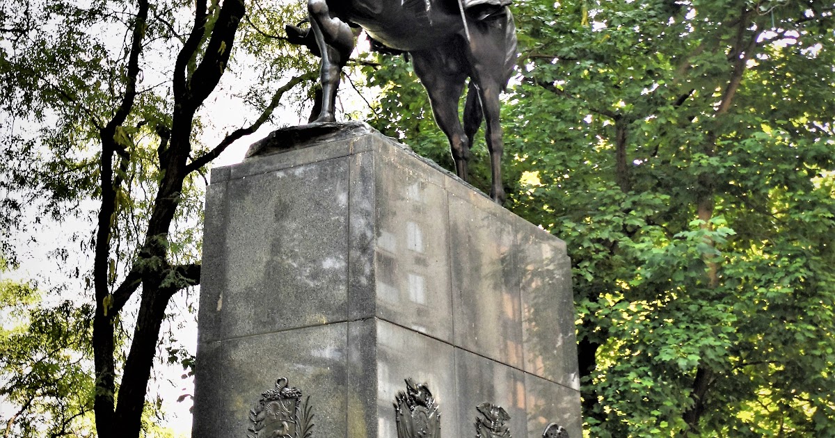 Daytonian in Manhattan The Simon Bolivar Statue Central Park at 6th