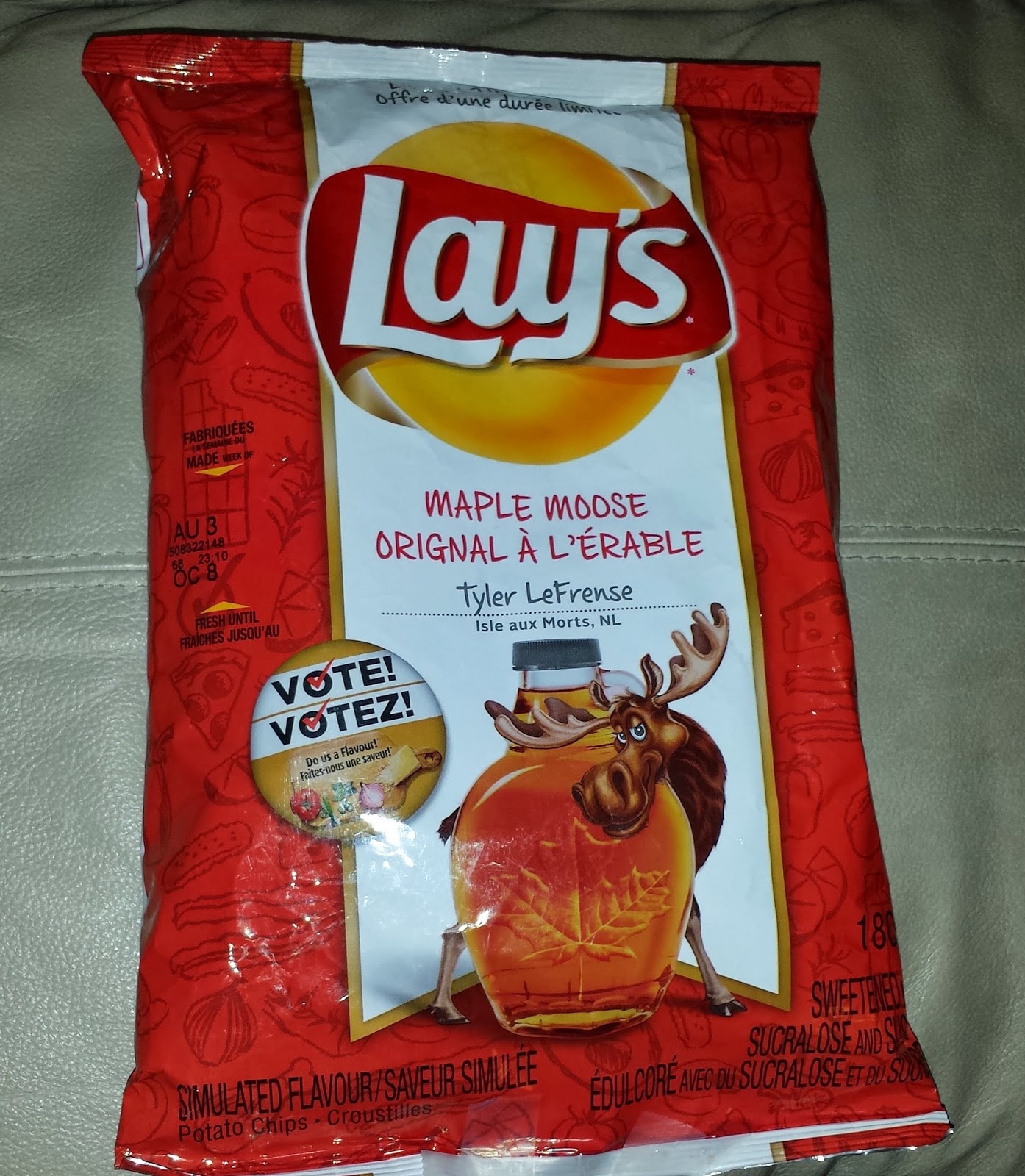 The Chip Report Lay's Canada Maple Moose