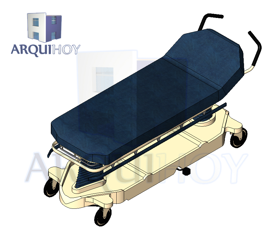 Familia Cama de Hospital / Family Bed of Hospital (RFA) ArquiHoyRevit
