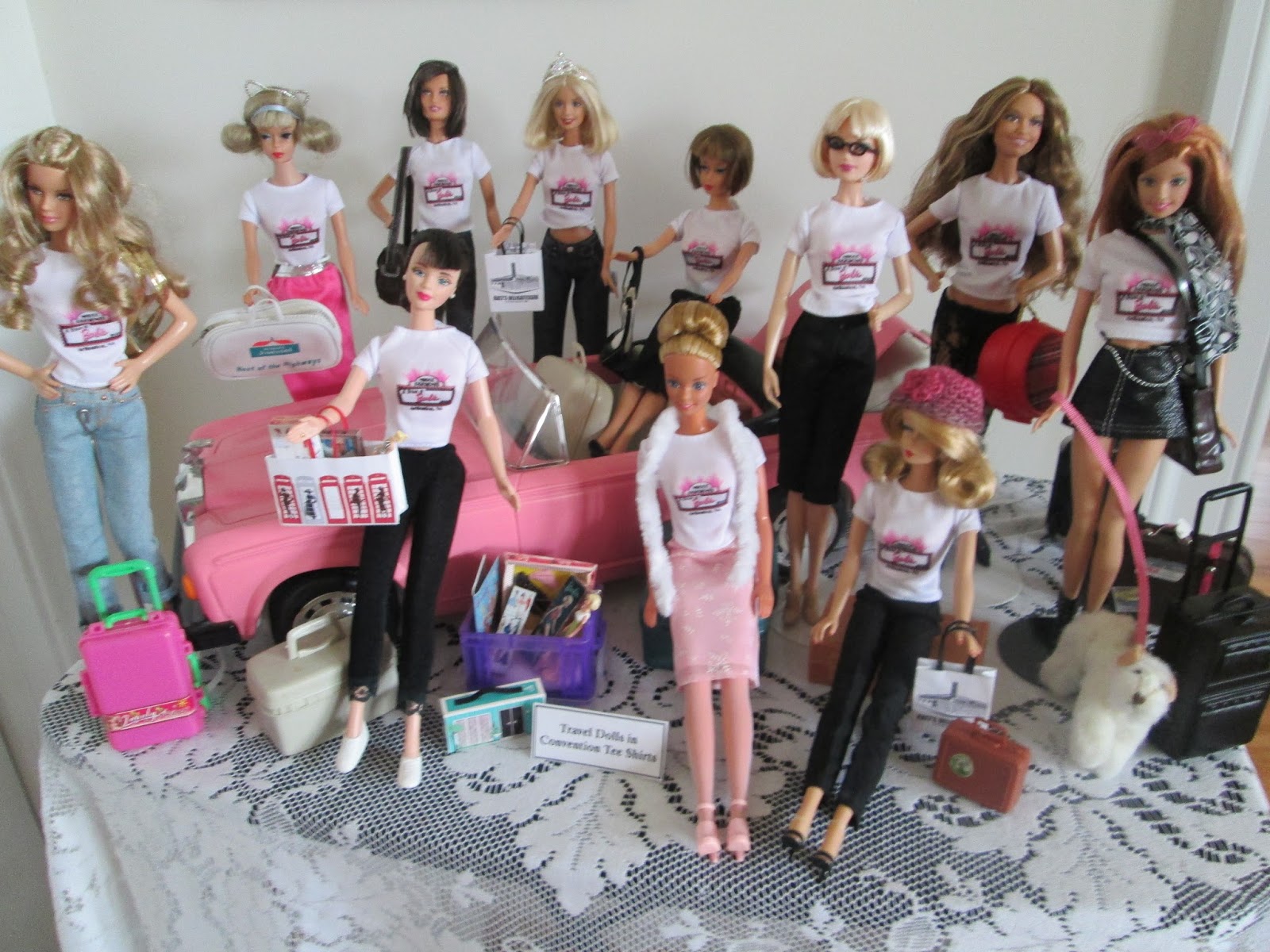 The One Sixth Scale Dollhouse Va. Fashion Doll Club meeting on Sunday