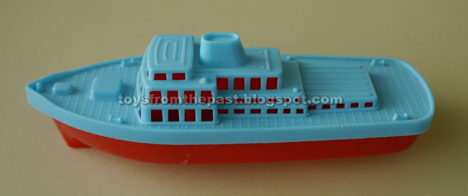 plastic toy ship