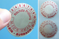 Typenschilderaufkleber aus reiner Aluminiumfolie Etiketten aus reiner Aluminiumfolie
