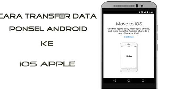 Cara Pindah Data Ponsel Android Ke Ios Apple Abi Awam Bicara