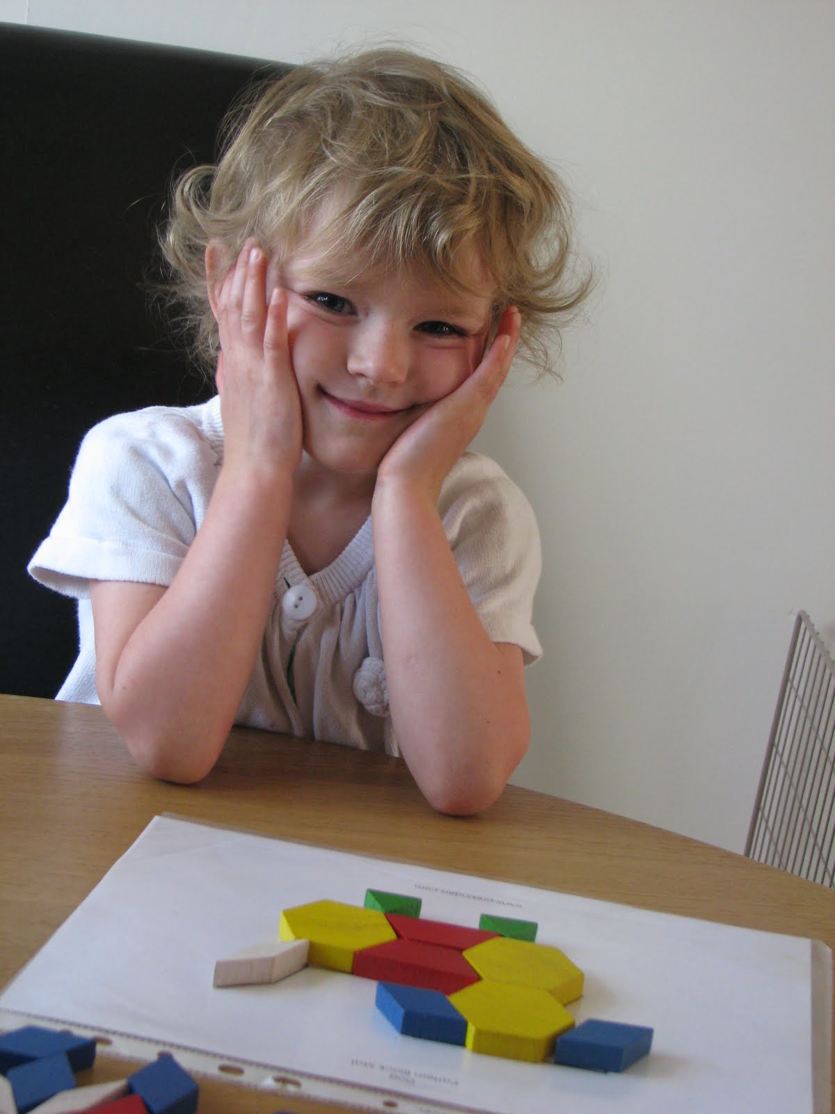 Little Blossoms: Exploring Shapes with Pattern Blocks