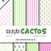 Kit digital papel cactos