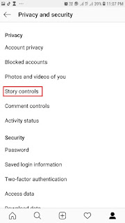 Story Control Story Control, Instagram Story, Share Instagram Story on facebook