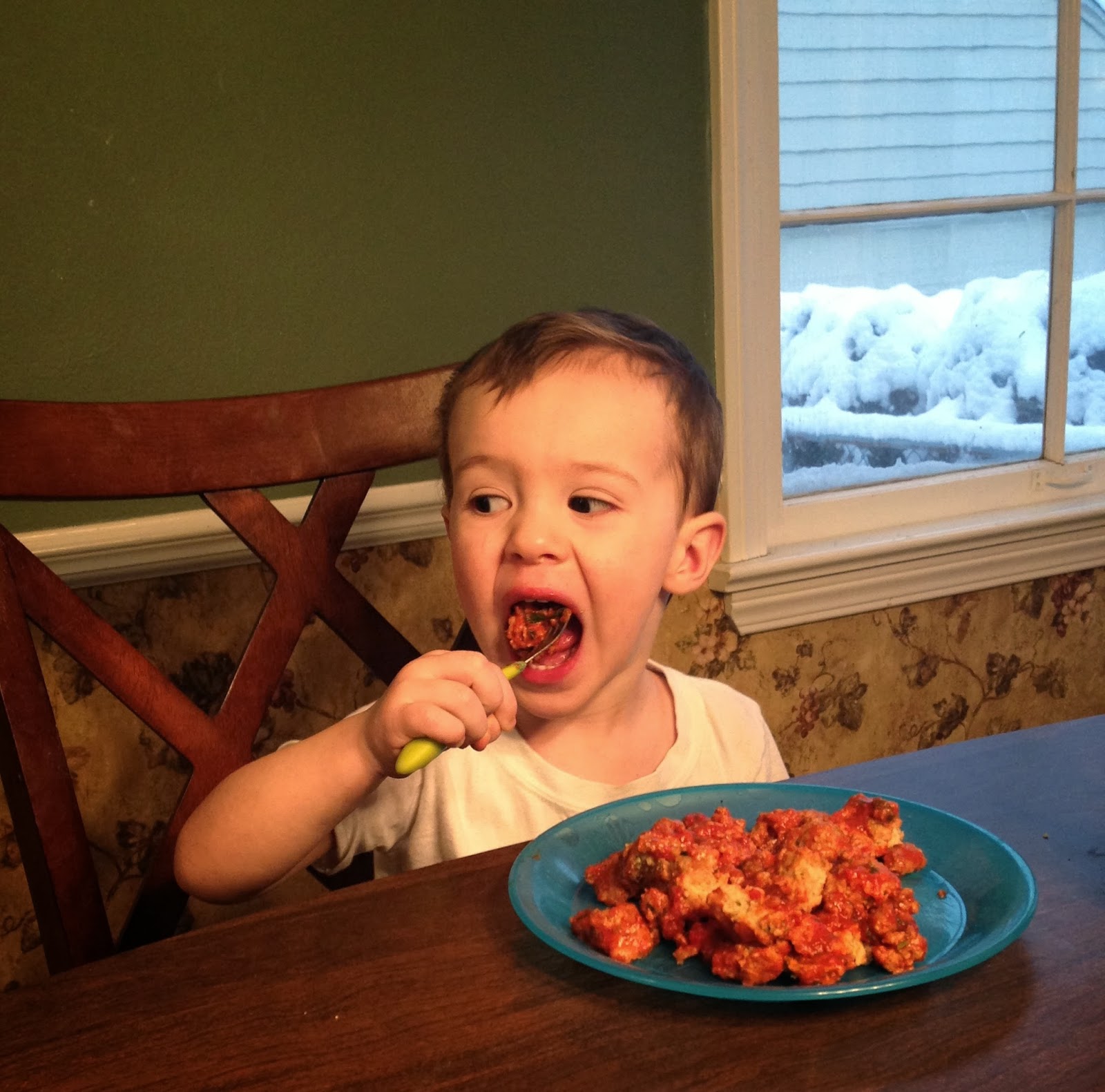 The Hungry Games Chicken Meatballs (Baby & Toddler Approved)