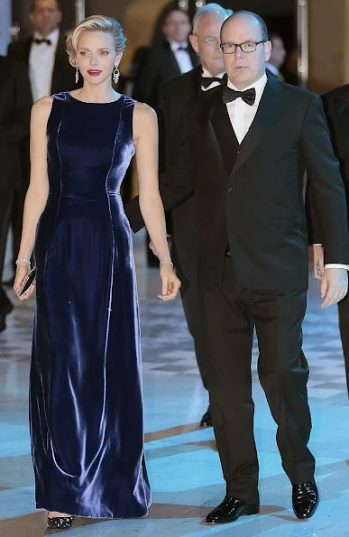 Prince Albert and Princess Charlene attended the MONAA (Monaco Against Autism) charity gala
