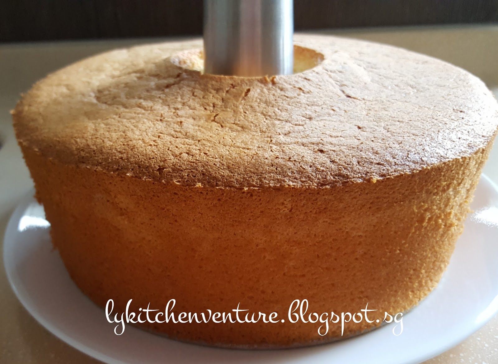 LY's Kitchen Ventures Yuzu Yogurt Chiffon Cake