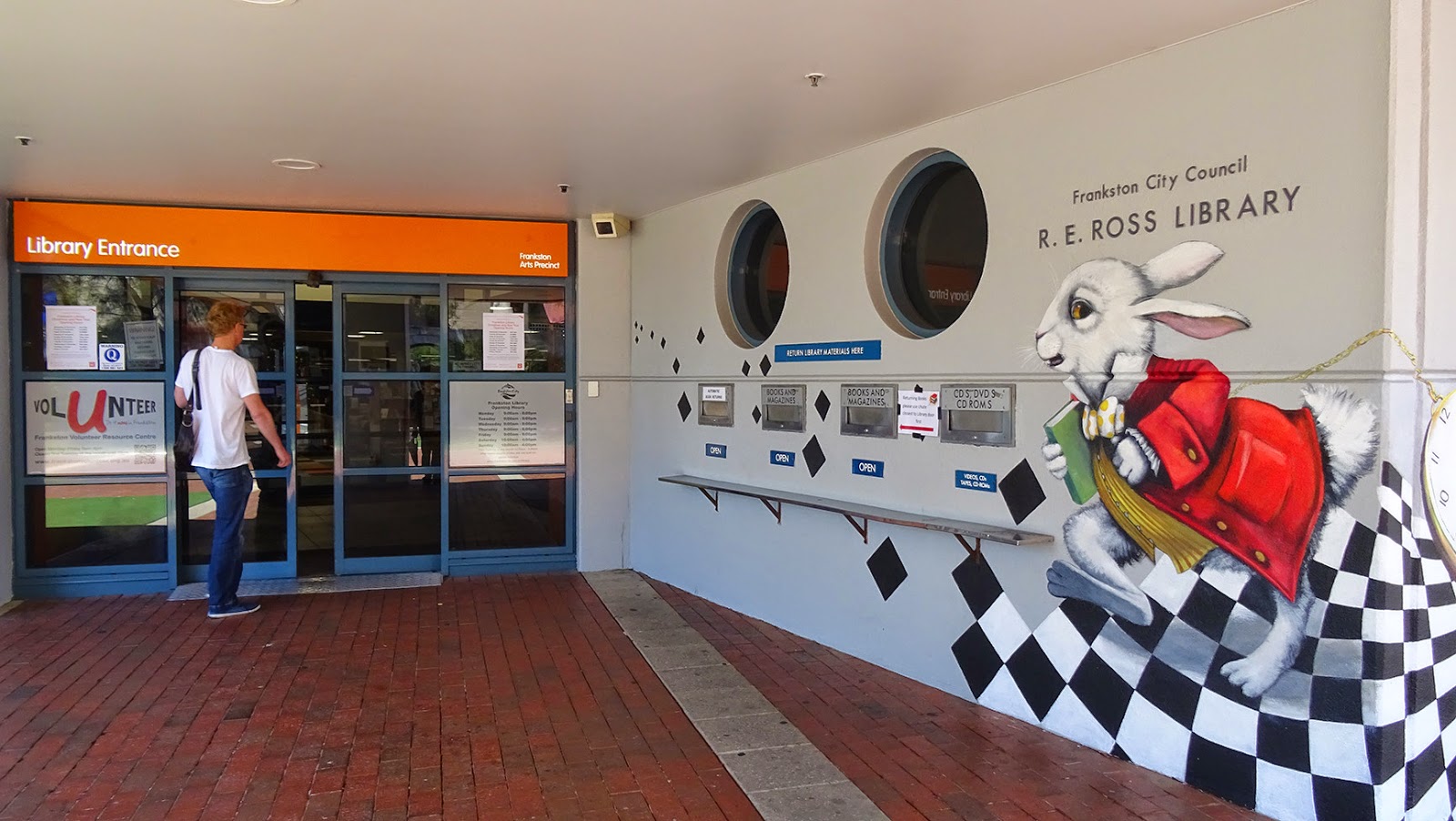 MAP FRANKSTON LIBRARY MURAL