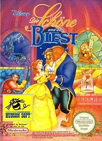 German DVD cover Beauty and the Beast 1991 animatedfilmreviews.blogspot.com