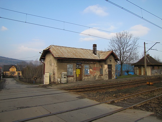 Stacja kolejowa „Bielsko-Biała Mikuszowice”. Stacja kolejowa „Bielsko-Biała Mikuszowice”.