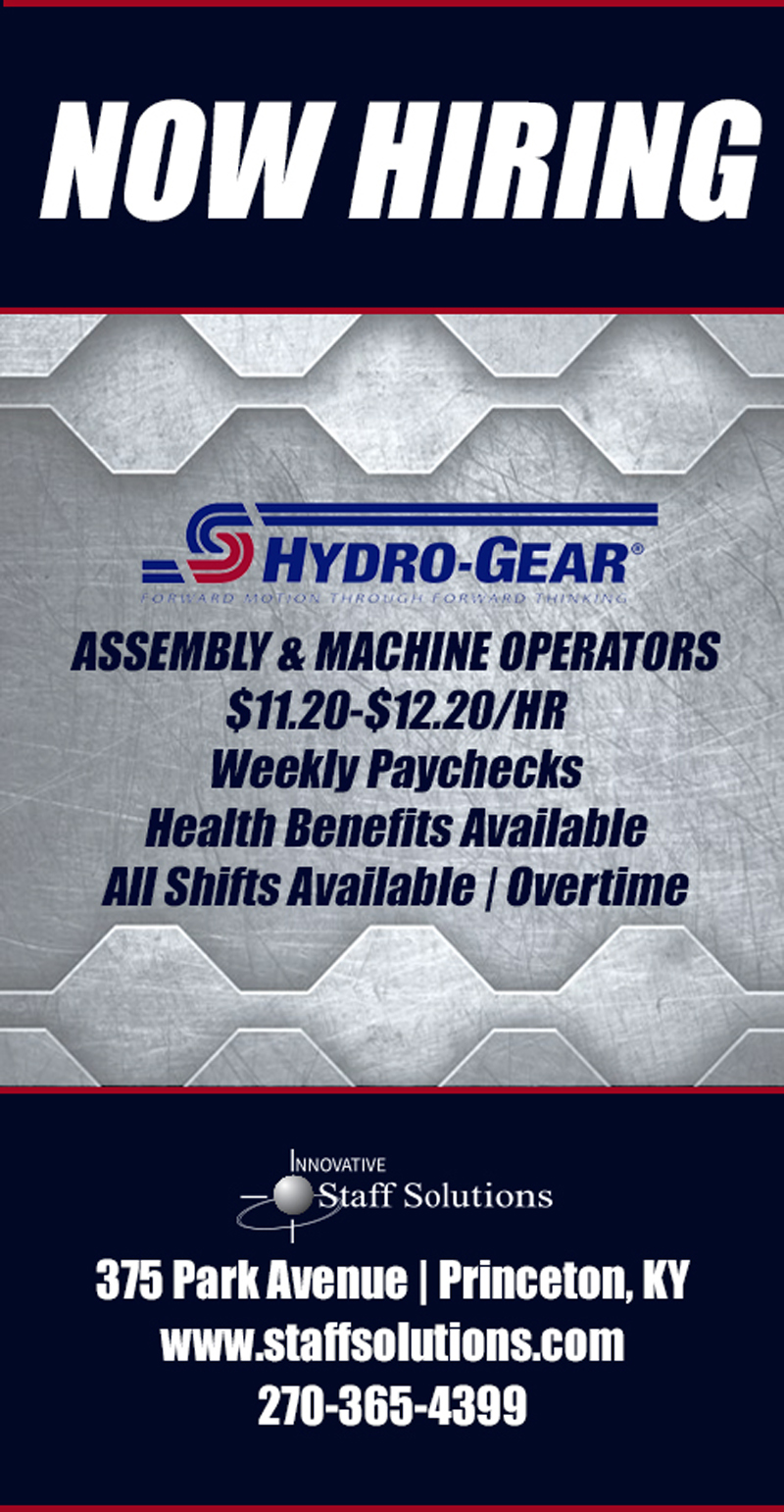 The Press Online Job Opportunities at HydroGear