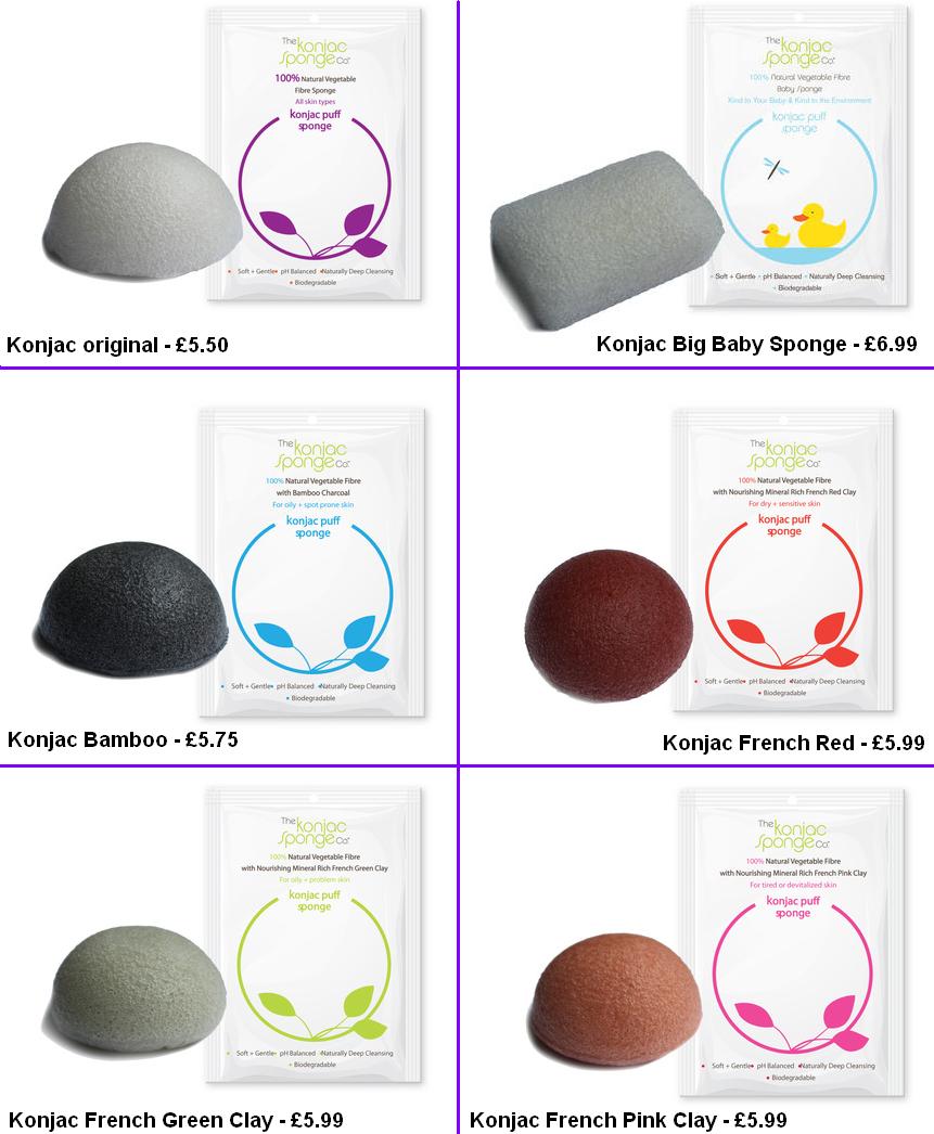 My FB Corner / La moda y la belleza Konjac Esponja para piel grasa