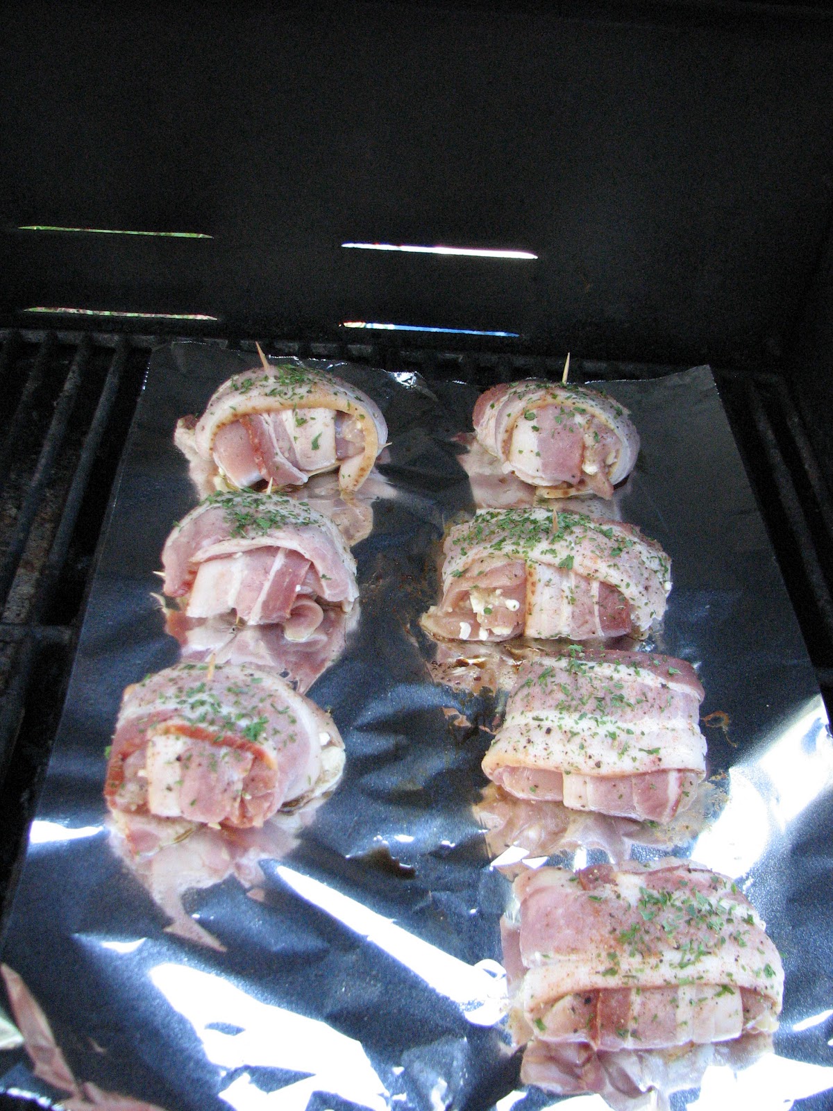 Journey to Happy Blue Cheese Bacon Wrapped Chicken