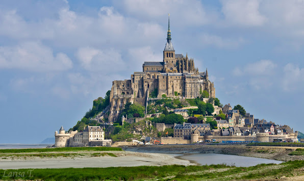 Mont Saint Michel Normandia Franta
