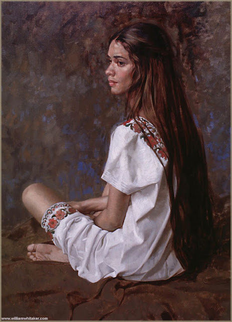 Gorgeous Figurative Paintings By William Whitaker
