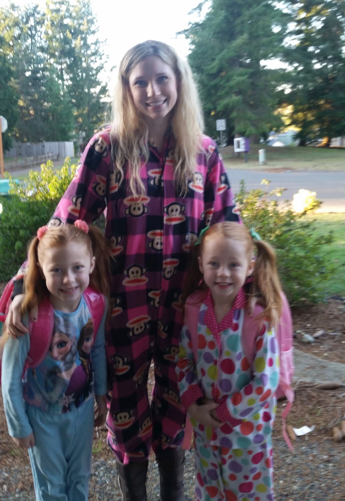 watch out for the woestmans Pajama Day