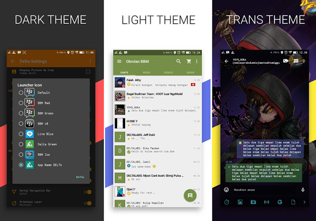 BBM Mod Delta Apk Terbaru