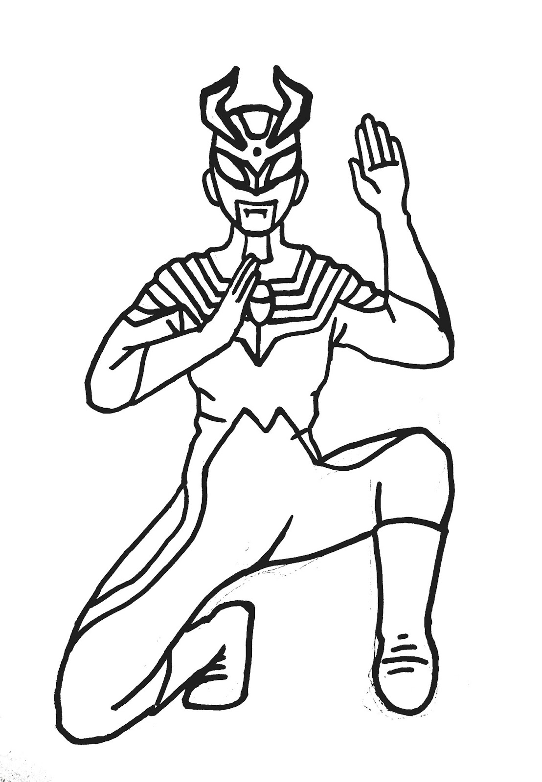 Mewarnai Gambar Ultraman