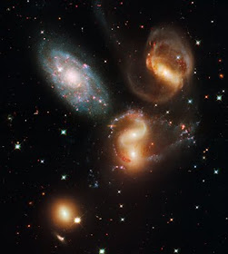 Stephen's Quintet c/o Hubble