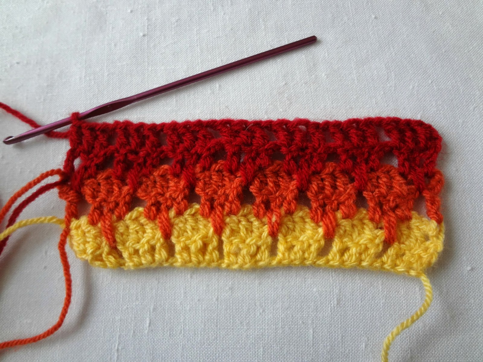 ... : Larksfoot Crochet Stitch Pattern (or the Icicle Stitch) Demistified