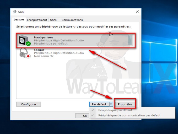 Comment résoudre le problème - Pas de Son - sur Windows 10