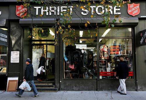 Vintage Fashion A Thrift Store